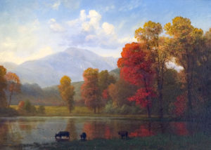 Albert Bierstadt's “Landscape”