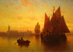 “Sunset on the Lagoon, Venice”