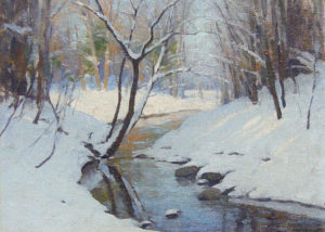 Allen Dean Cochran's “Winter Stream”