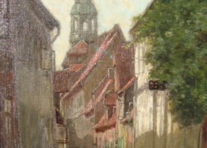 “European Street Scene” Stanford Fine Art Gallery in Nashville