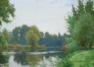 “On the Loring River, France”