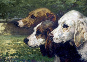 Charlotte Connard's “Three Dogs”