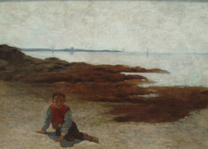 “On the Beach at Conearneau”