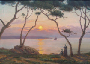 “Sunset in Brittany”