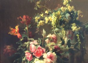 "Still Life with Peonies and Tulips"