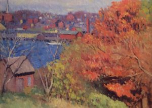 “Gloucester Harbor in Autumn”