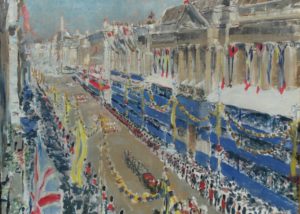 "Silver Jubilee Procession of King George V" Available at Stanford Fine Art Gallery in Nashville TN