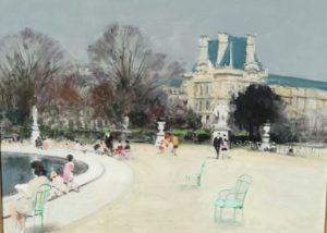 Jules Herve's "Tuileries Garden"