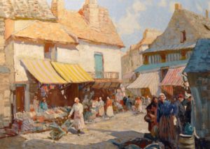 "The Drapery Market, Britanny"