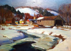 "Covered Bridge, Vermont"